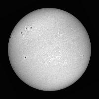 Processed solar disk