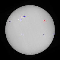 Active regions (continuum)