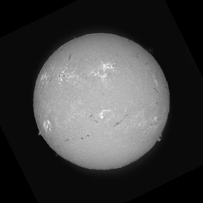 Disque solaire traité