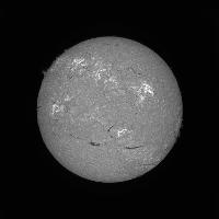 Processed solar disk