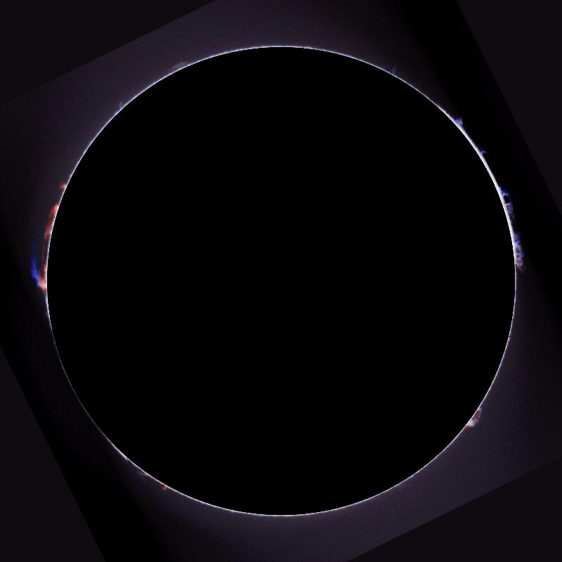 Doppler eclipse