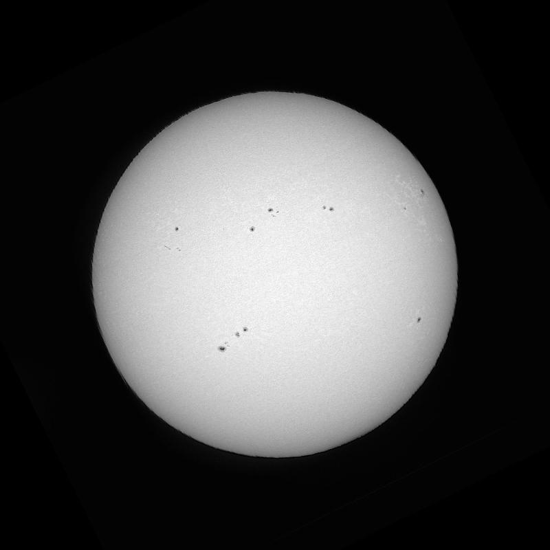 Disque solaire traité