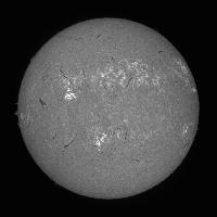 Processed solar disk