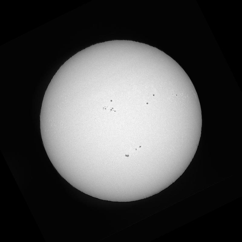 Disque solaire traité