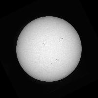 Disque solaire traité