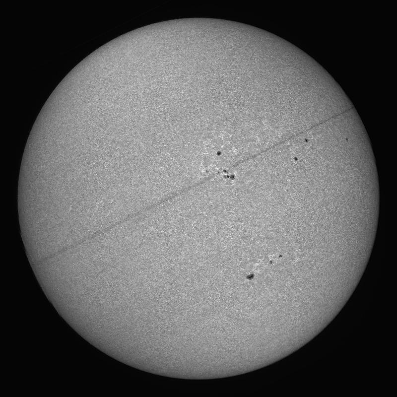 Disque solaire traité