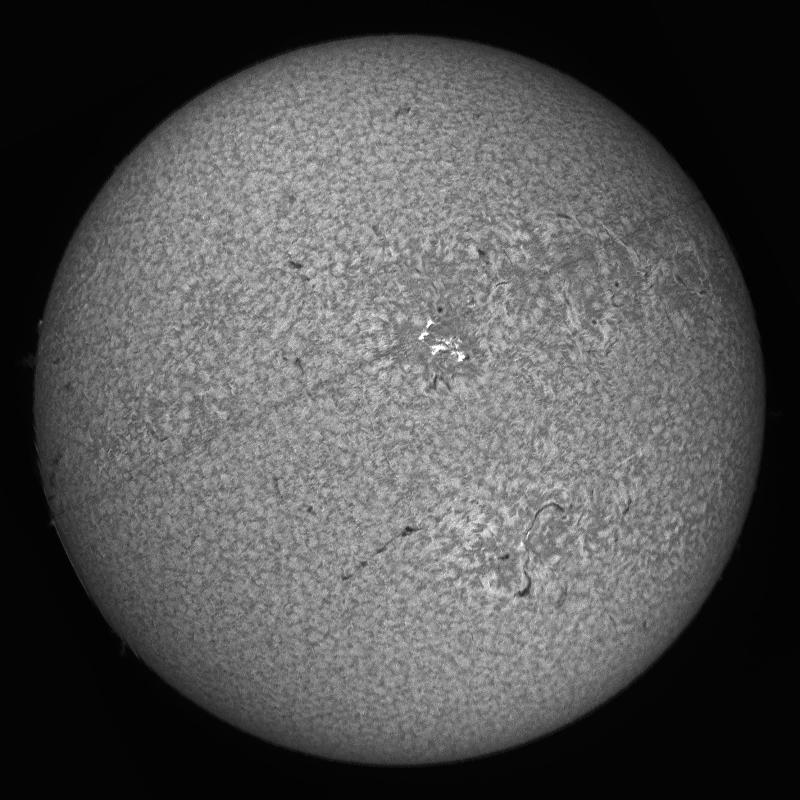 Disque solaire traité