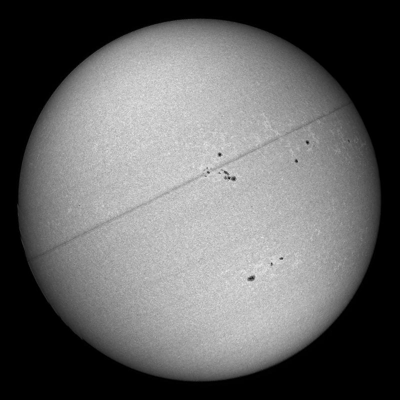 Disque solaire traité