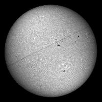 Disque solaire traité