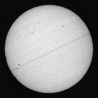 Disque solaire traité (continuum)