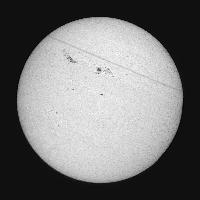 Disque solaire traité (continuum)