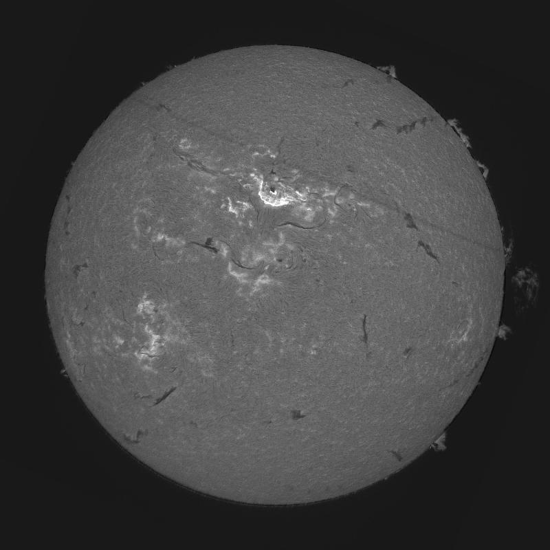 Disque solaire traité