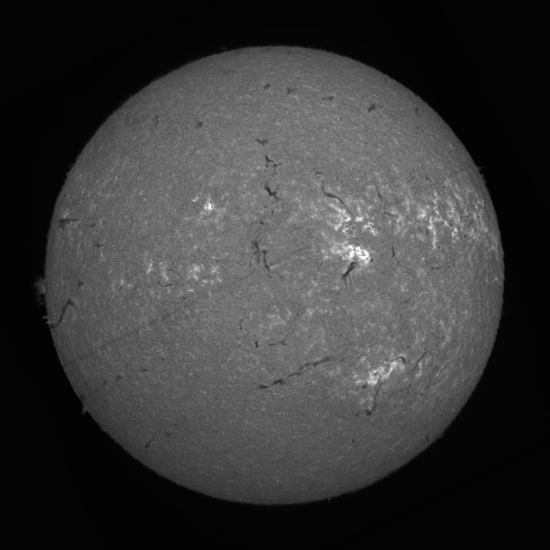 Disque solaire traité