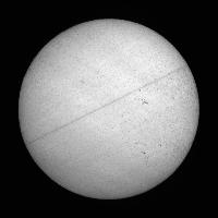 Disque solaire traité (continuum)