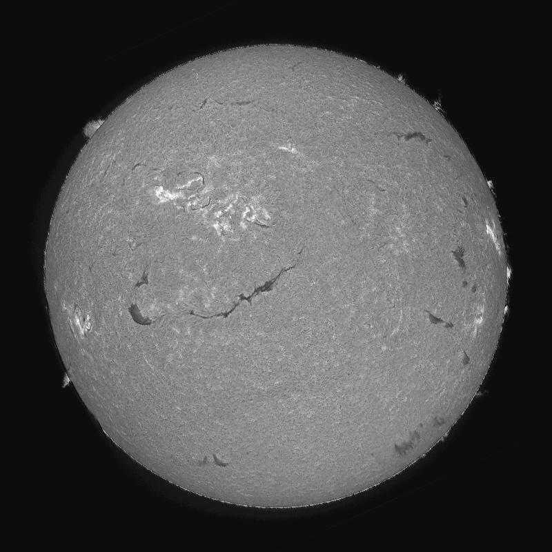 Disque solaire traité