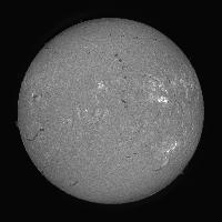 Processed solar disk