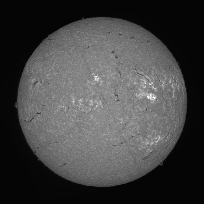 Disque solaire traité