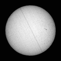 Disque solaire traité (continuum)