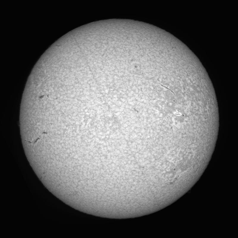 Disque solaire traité