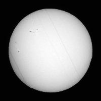 Processed solar disk (continuum)