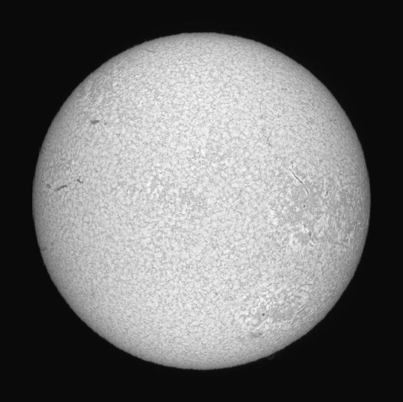 Disque solaire traité