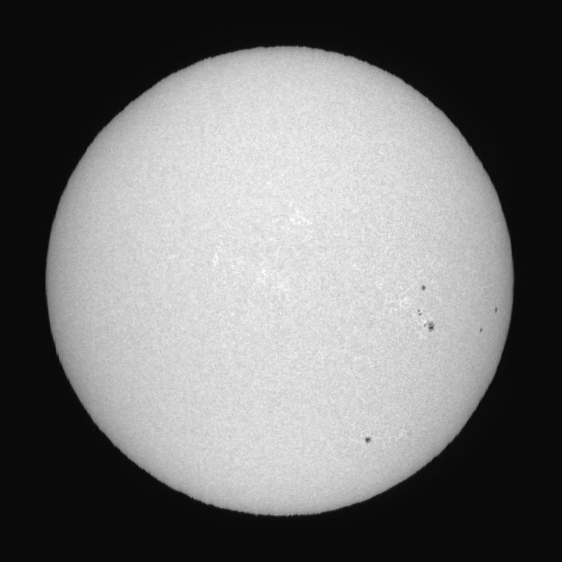 Disque solaire traité