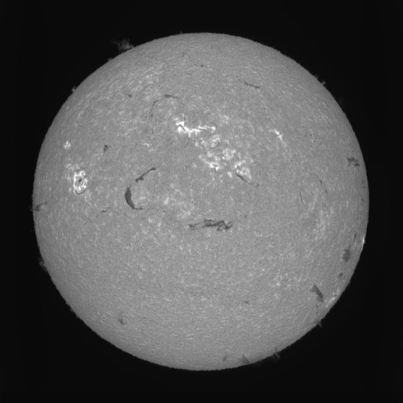 Disque solaire traité