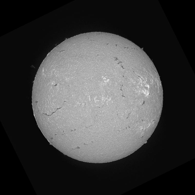 Disque solaire traité