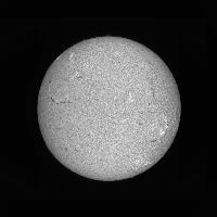 Processed solar disk (continuum)
