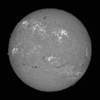 Processed solar disk