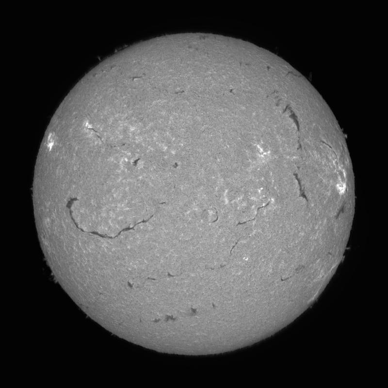 Disque solaire traité