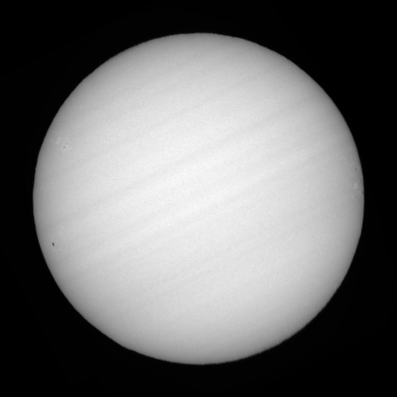 Disque solaire (continuum)