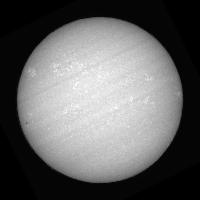 Disque solaire traité (continuum)