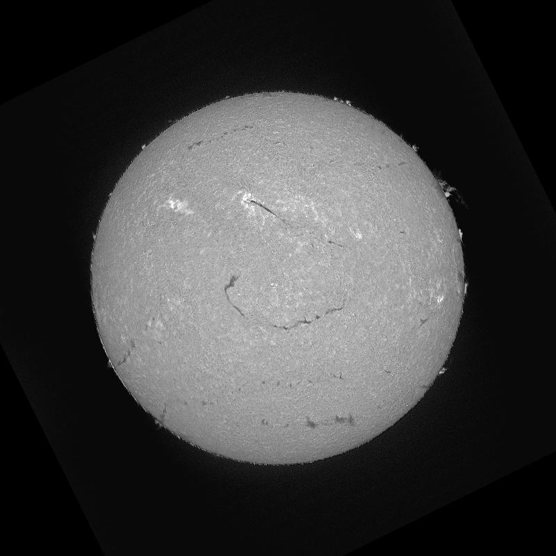 Disque solaire traité