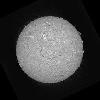 Disque solaire traité