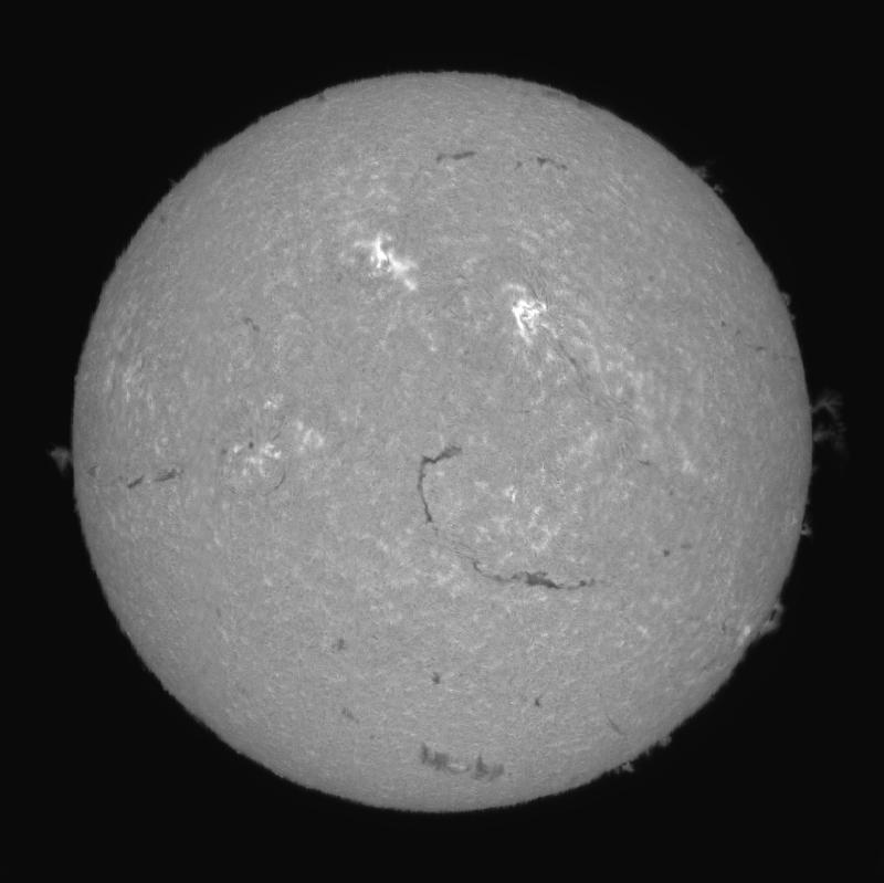 Disque solaire traité