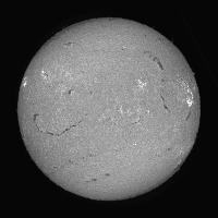 Processed solar disk