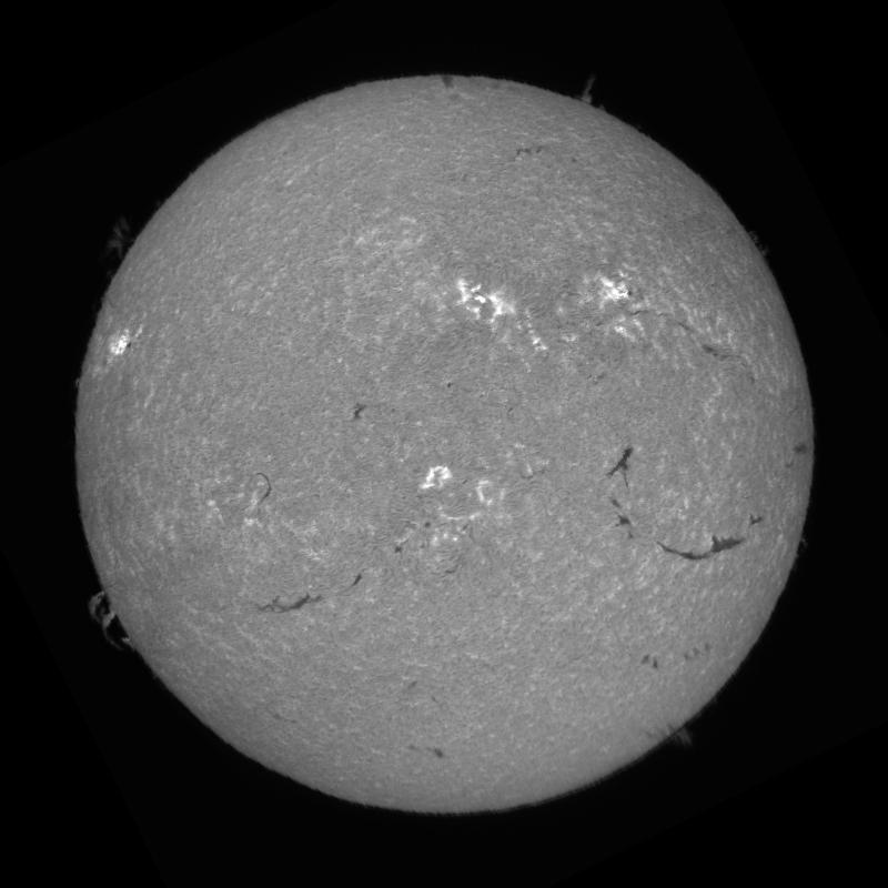 Disque solaire traité