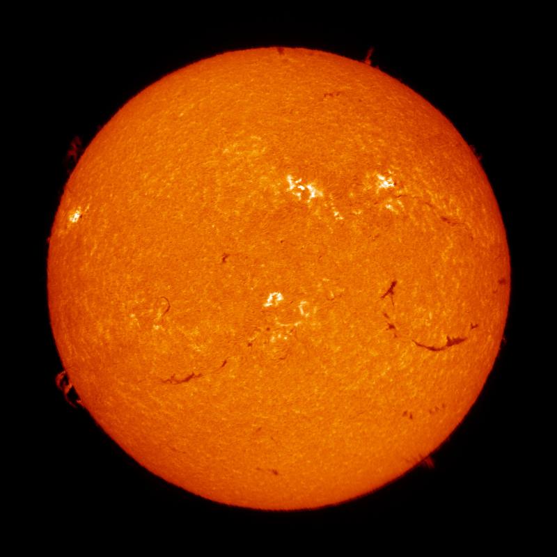 Colorisée (H-alpha)