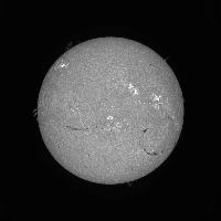 Processed solar disk