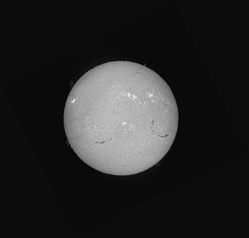 Disque solaire traité