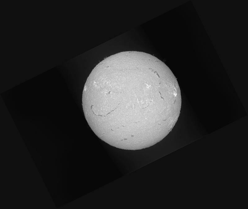 Disque solaire traité