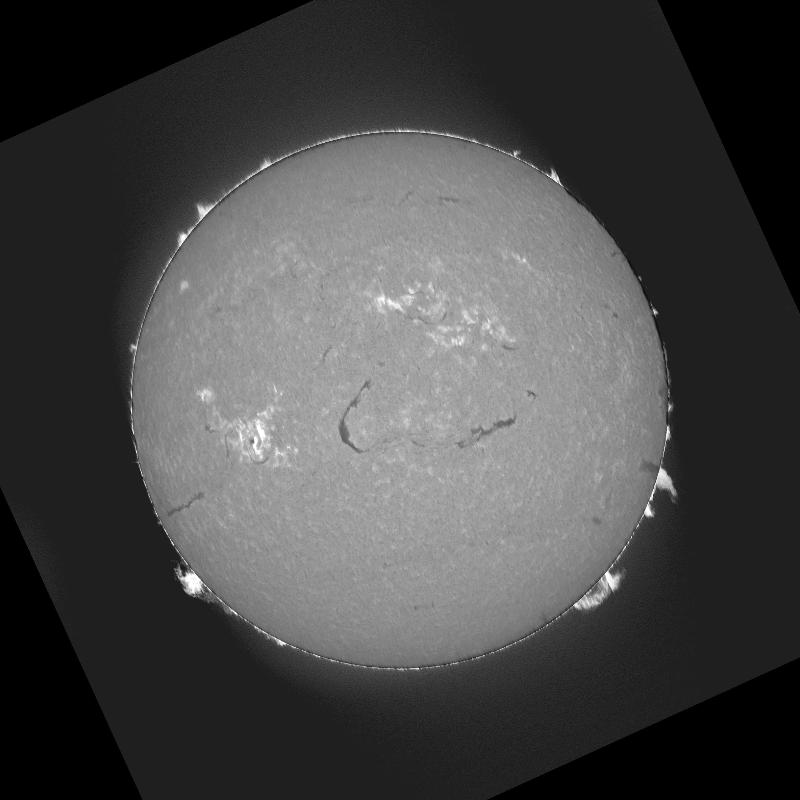 Disque solaire traité
