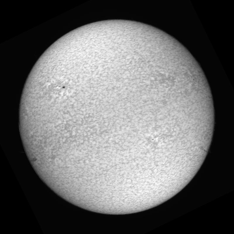 Disque solaire traité