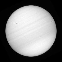 Disque solaire traité (continuum)