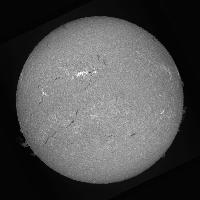 Processed solar disk