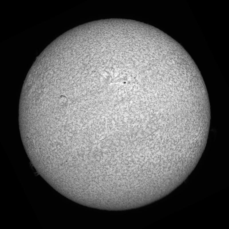 Disque solaire traité