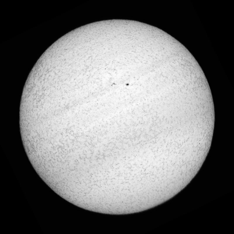 Disque solaire traité