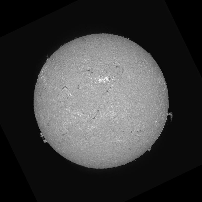 Disque solaire traité
