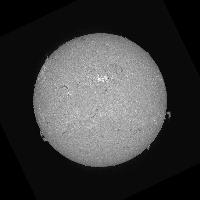 Disque solaire traité